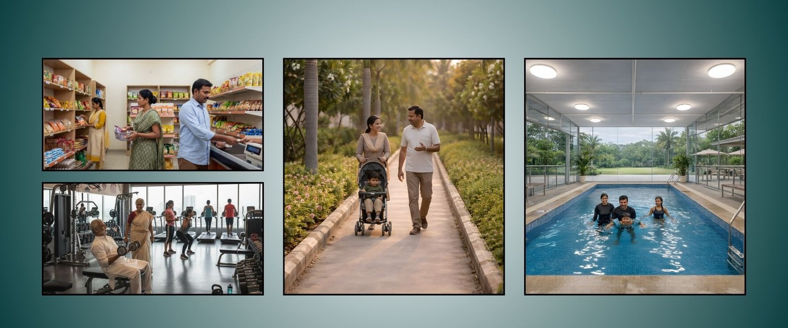 15000sft+ of amenities, for just 320 homes